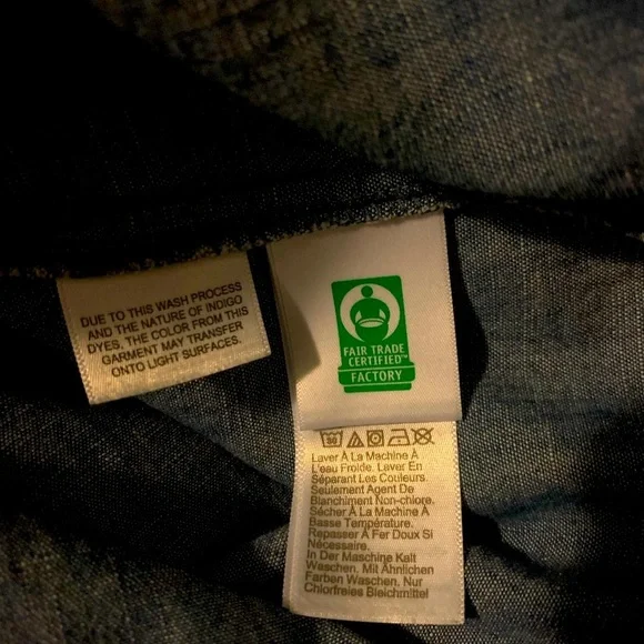 J. Crew Blue Denim Long Sleeve Dress SZ 4 - Picture 6 of 9